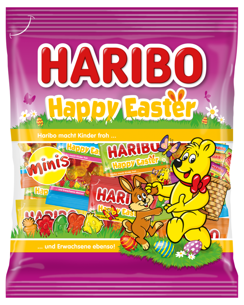 Užijte si je s Haribo Happy Easter Minis a vraťte se do sladkého dětství