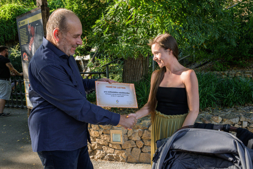Pražská ZOO: Přivítala miliontého návštěvníka!