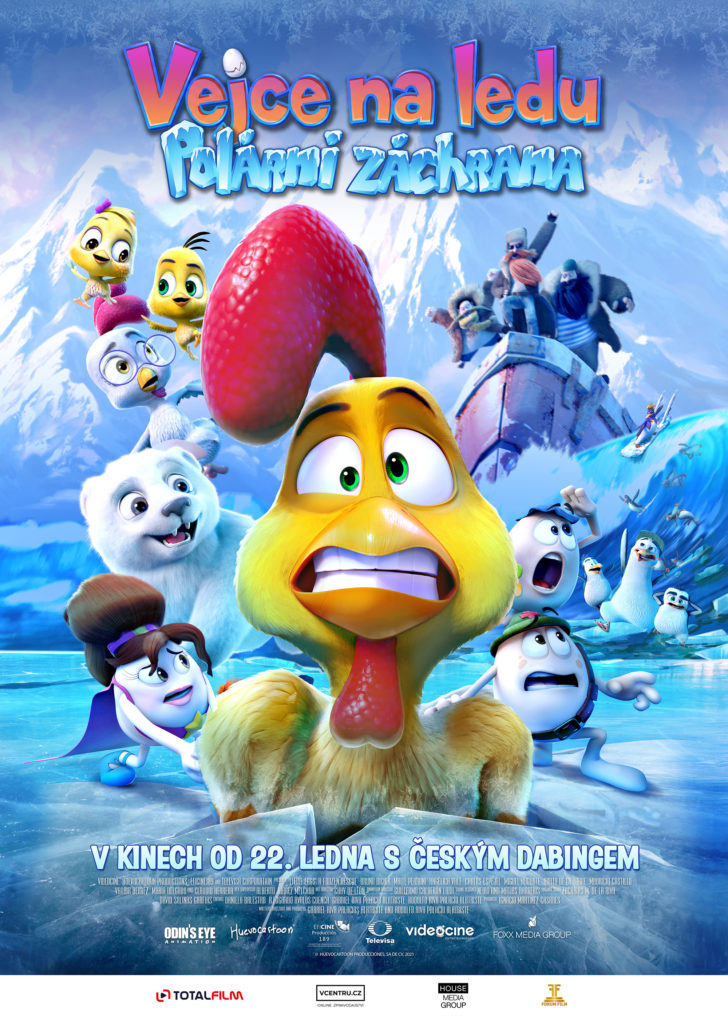 Nová animovaná pohádka Vejce na ledu: Polární záchrana příjde do českých kin již 22. ledna