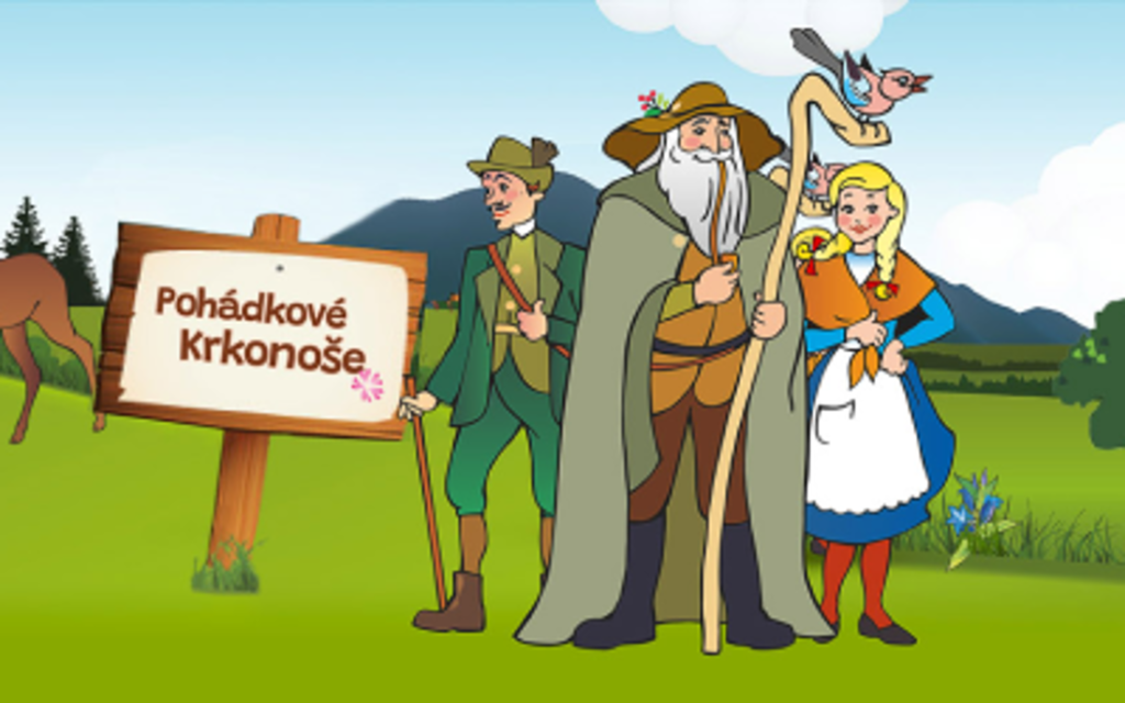 Pohádkové Krkonoše: Razítka, výlety a dobrodružství pro děti po celý rok