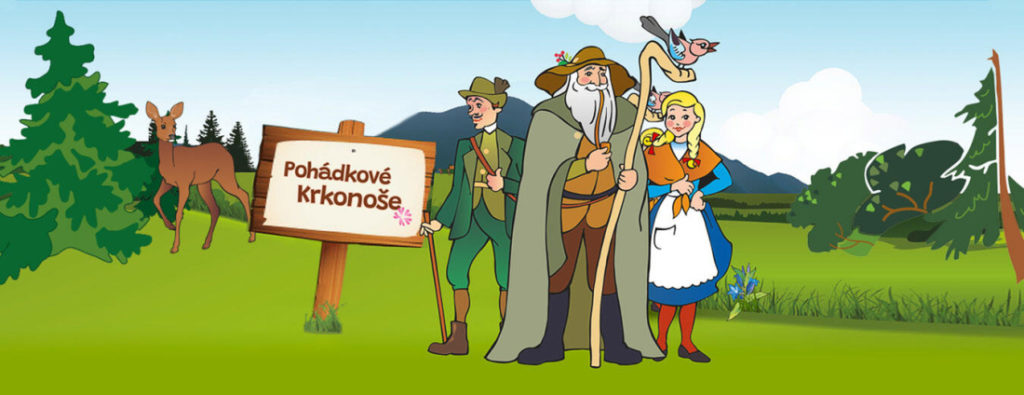 Pohádkové Krkonoše: Razítka, výlety a dobrodružství pro děti po celý rok