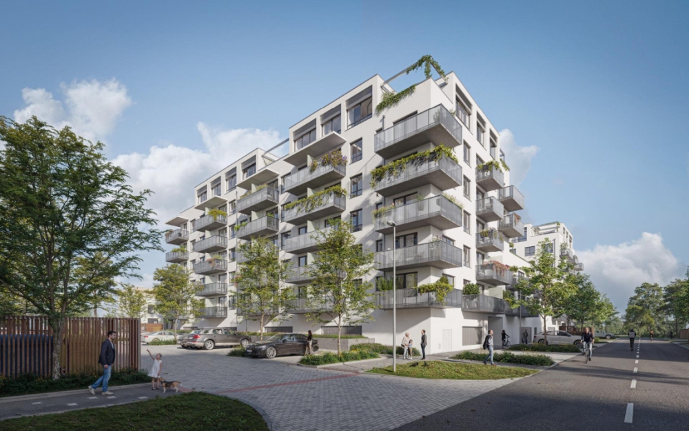 Na Praze 10 vyrostly nové byty: Malý háj je atraktivní projekt, který odpovídá potřebám moderní rodiny