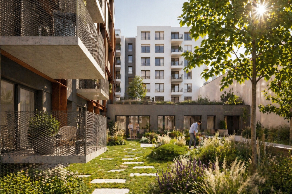 MiDO Harfa: budoucnost bydlení ve Vysočanech