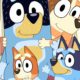 Bluey a její rodina – tiskový snímek seriálu Bluey